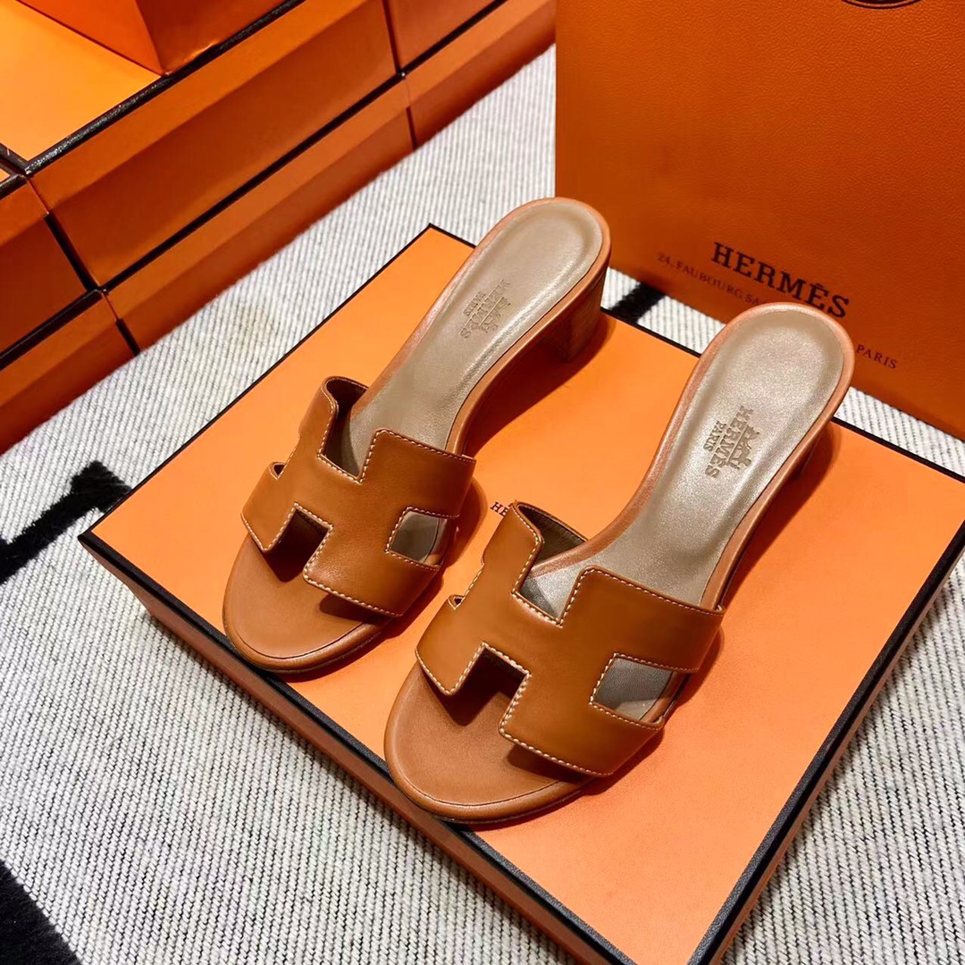 에르메스 올수공 오아시스 슬리퍼 샌들 스위프트 44